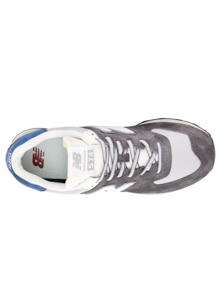 Sneakersy unisex new balance u574 lifestyle black (u574nve)