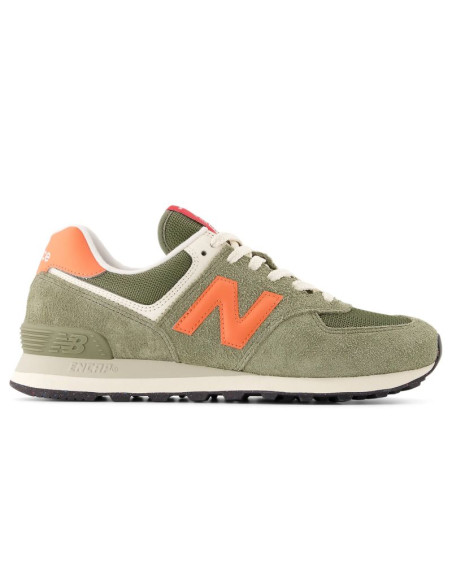 Sneakersy unisex new balance u574 lifestyle green (u574bgr)