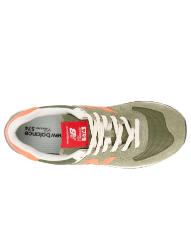 Sneakersy unisex new balance u574 lifestyle green (u574bgr)