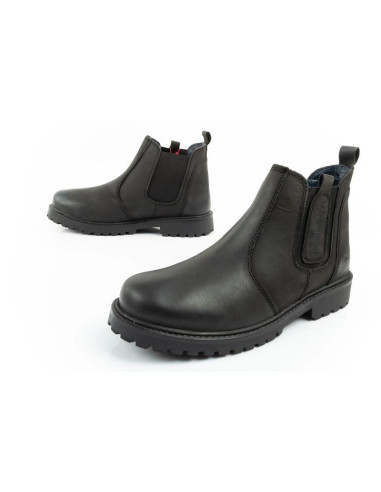 Wrangler yuma buty męskie sztyblety trzewiki eleganckie skórzane wsuwane