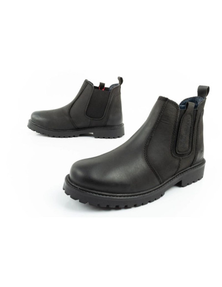 Wrangler yuma buty męskie sztyblety trzewiki eleganckie skórzane wsuwane