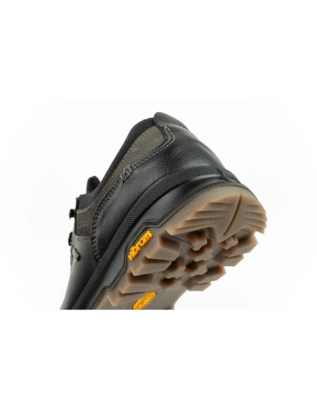 Grisport buty męskie trekkingowe nero oliato spo-tex skórzane czarne