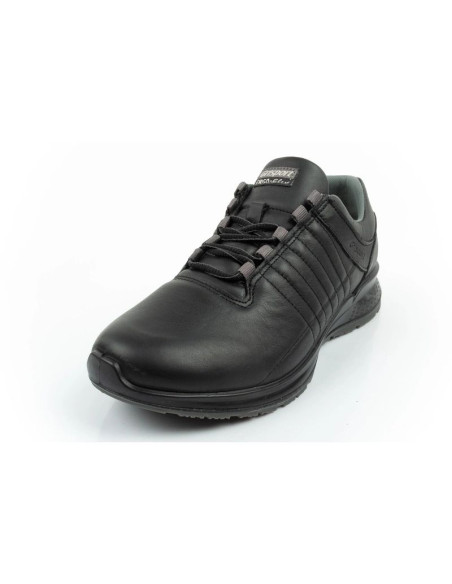 Grisport buty męskie sportowe nero avon skórzane czarne wygodne lekkie