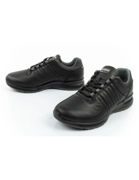 Grisport buty męskie sportowe nero avon skórzane czarne wygodne lekkie