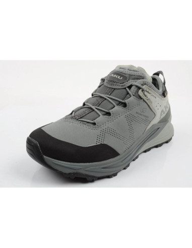 Aku buty sportowe trekkingowe damskie omnia v-light gtx wytrzymałe szare