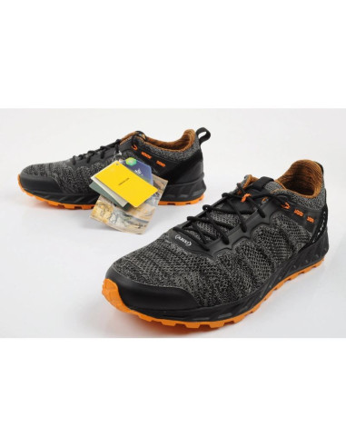 Aku buty trekkingowe męskie rapida air gore-tex turystyczne lekkie szare czarne