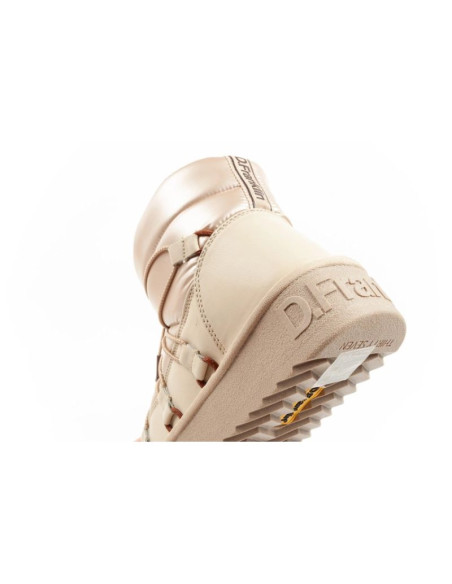 D.franklin buty śniegowce damskie zimowe modne ocieplane botki złote