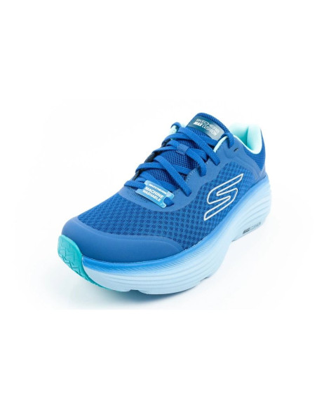 Skechers max cushioning buty męskie sportowe do biegania lekkie niebieskie