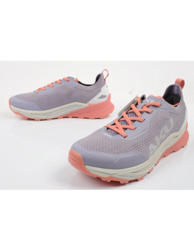 Aku buty trekkingowe damskie outdoorowe aira wygodne turystyczne fioletowe różowe