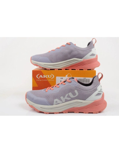 Aku buty trekkingowe damskie outdoorowe aira wygodne turystyczne fioletowe różowe