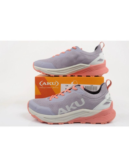 Aku buty trekkingowe damskie outdoorowe aira wygodne turystyczne fioletowe różowe