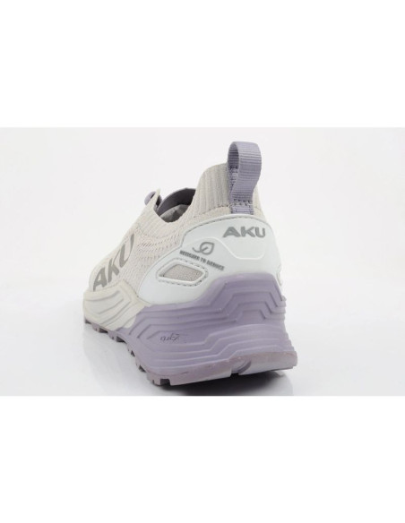 Aku buty trekkingowe damskie outdoorowe aira wygodne turystyczne szare fioletowe