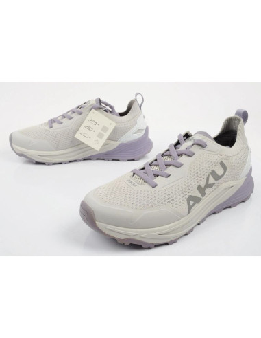 Aku buty trekkingowe damskie outdoorowe aira wygodne turystyczne szare fioletowe
