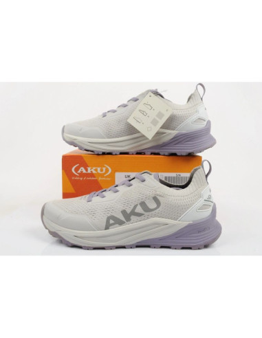 Aku buty trekkingowe damskie outdoorowe aira wygodne turystyczne szare fioletowe