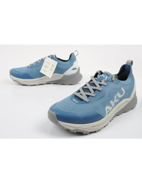 Aku buty trekkingowe damskie outdoorowe aira wygodne turystyczne niebieskie