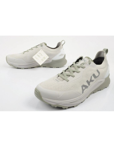 Aku buty trekkingowe męskie outdoorowe aira wygodne turystyczne jasny szary