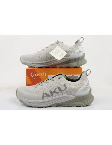 Aku buty trekkingowe męskie outdoorowe aira wygodne turystyczne jasny szary