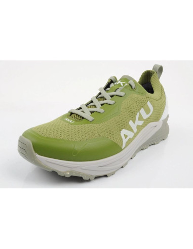 Aku buty trekkingowe męskie outdoorowe aira wygodne turystyczne zielone szare