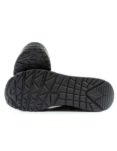 Skechers uno-loving love buty sneakersy sportowe damskie modne czarne