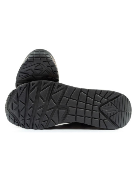 Skechers uno-loving love buty sneakersy sportowe damskie modne czarne