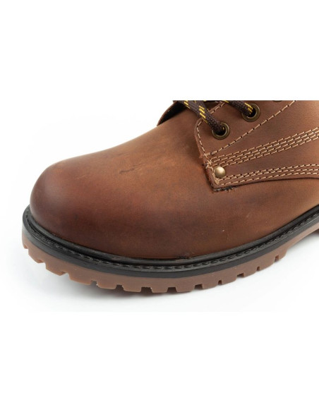 Wrangler arch buty męskie sztyblety trzewiki eleganckie skóra naturalna brązowe