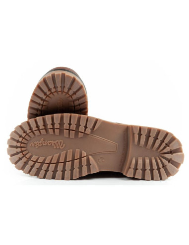 Wrangler arch buty męskie sztyblety trzewiki eleganckie skóra naturalna brązowe