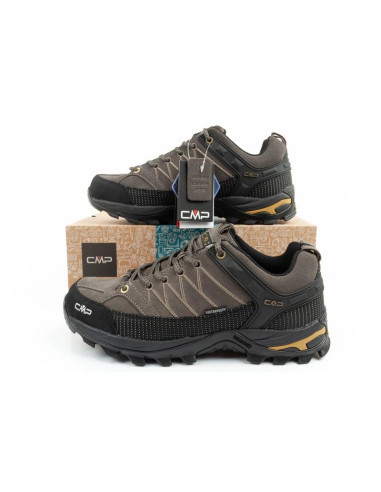 Cmp rigel buty sportowe męskie trekkingowe wodoodporne wytrzymałe brązowe