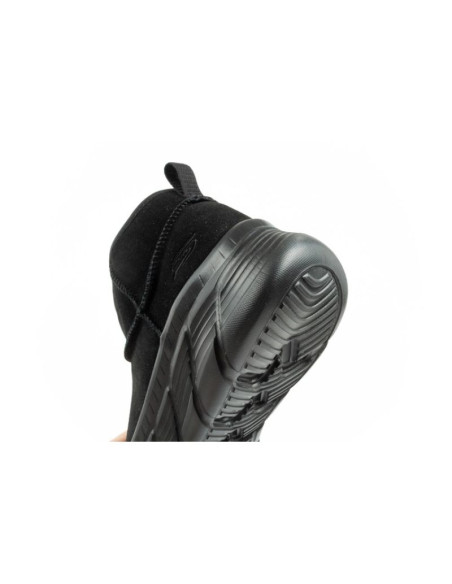 Skechers buty zimowe damskie botki za kostkę ocieplane skórzane