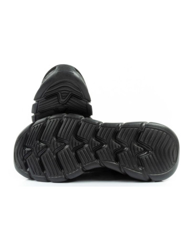 Skechers buty zimowe damskie botki za kostkę ocieplane skórzane