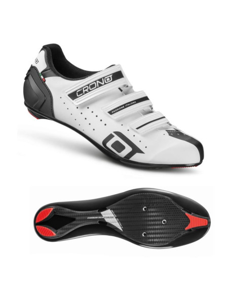 Crono buty szosowe cr-4-22 białe 43 kompozyt
