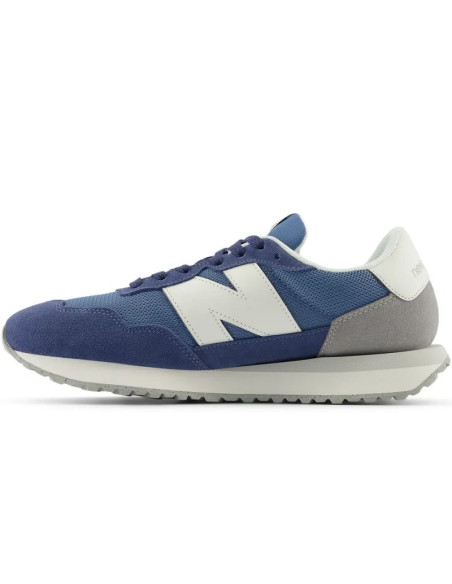 Sneakersy męskie new balance 237 zamszowe buty sportowe niebieskie (ms237lbw)