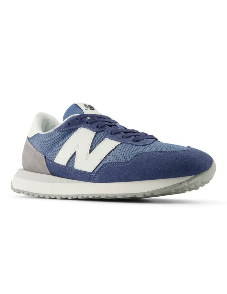Sneakersy męskie new balance 237 zamszowe buty sportowe niebieskie (ms237lbw)
