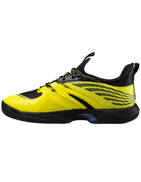 Sneakersy tenisowe męskie k-swiss speed trac buty sportowe treningowe żółte/czarne (07392-087-m)