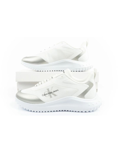 Calvin klein eva runner buty damskie sportowe sneakersy białe modne