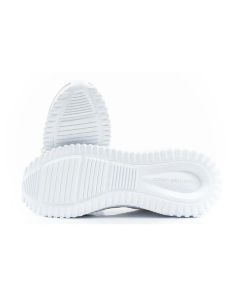 Calvin klein eva runner buty damskie sportowe sneakersy białe modne