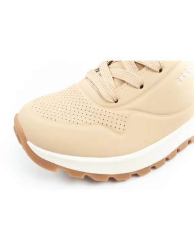 Skechers uno rugged buty sportowe damskie botki ocieplane zimowe brązowe