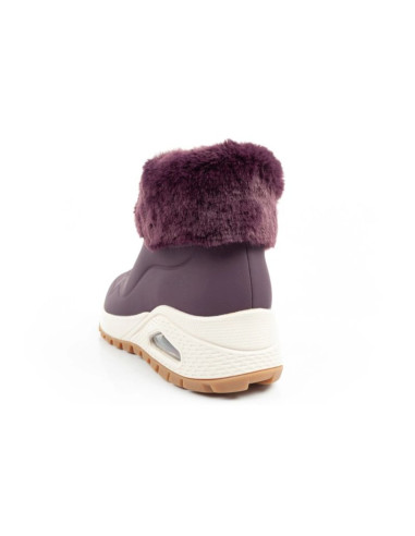 Skechers uno rugged buty sportowe damskie botki ocieplane zimowe fioletowe