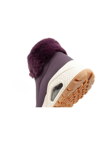 Skechers uno rugged buty sportowe damskie botki ocieplane zimowe fioletowe