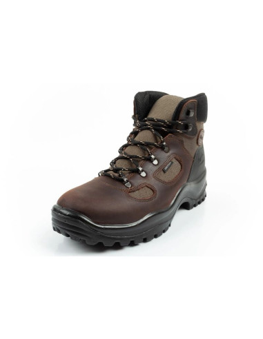 Grisport buty męskie trekkingowe skórzane wodoodporne za kostkę
