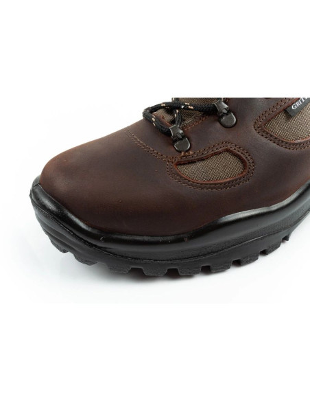 Grisport buty męskie trekkingowe skórzane wodoodporne za kostkę