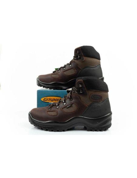 Grisport buty męskie trekkingowe skórzane wodoodporne za kostkę