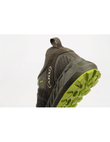 Aku buty trekkingowe męskie rapida air gore-tex turystyczne lekkie zielone