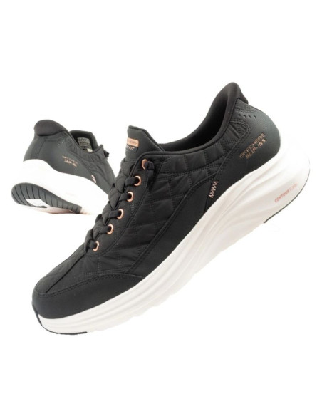 Skechers contour buty sportowe sneakersy damskie pikowane slip-ins