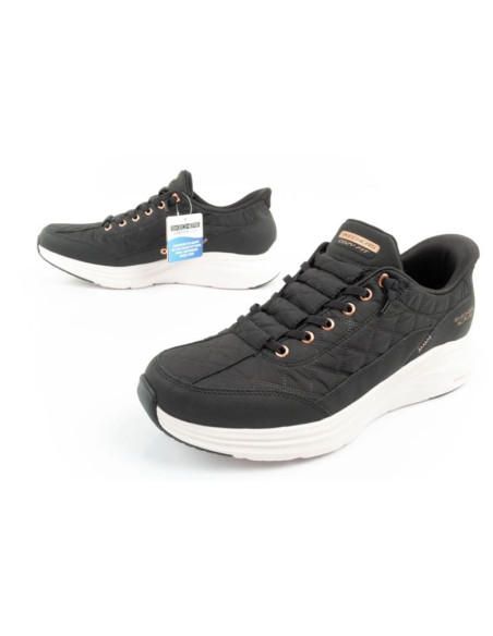 Skechers contour buty sportowe sneakersy damskie pikowane slip-ins