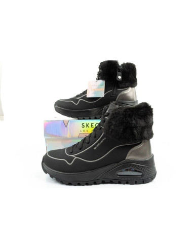 Skechers uno rugged buty sportowe damskie botki ocieplane zimowe