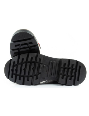 Wrangler nevada buty męskie sztyblety trzewiki eleganckie modne sznurowane czarne