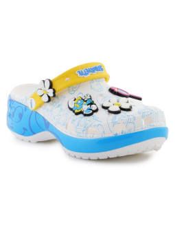Klapki crocs smurfs platform clog w 210822
