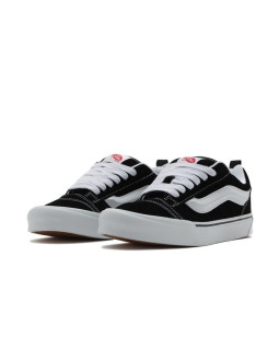 Trampki męskie vans knu skool black true white czarnp-białe (vn0009qc6bt) 2