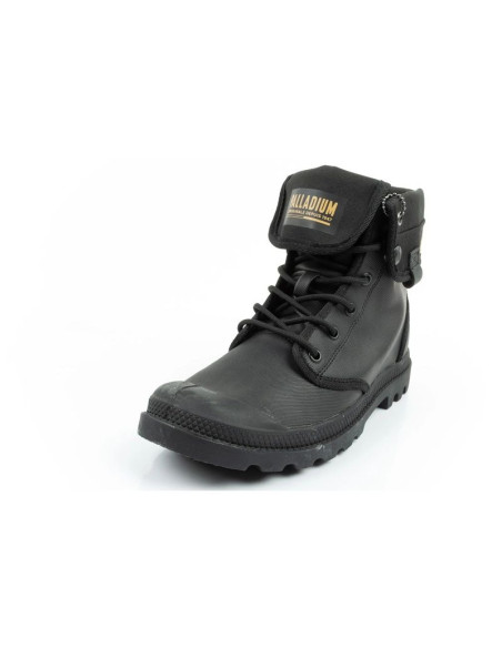 Palladium buty sportowe damskie baggy coated trampki za kostkę modne czarne