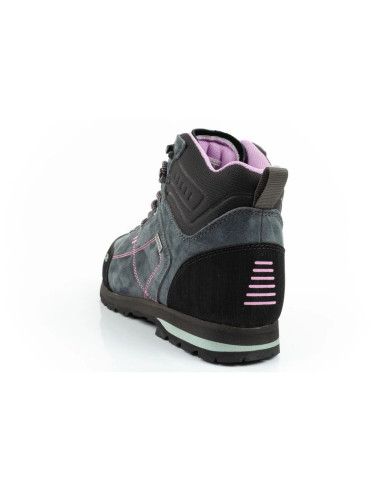 Cmp alcor buty damskie trekkingowe skóra trwałe wodoodporne za kostkę szare